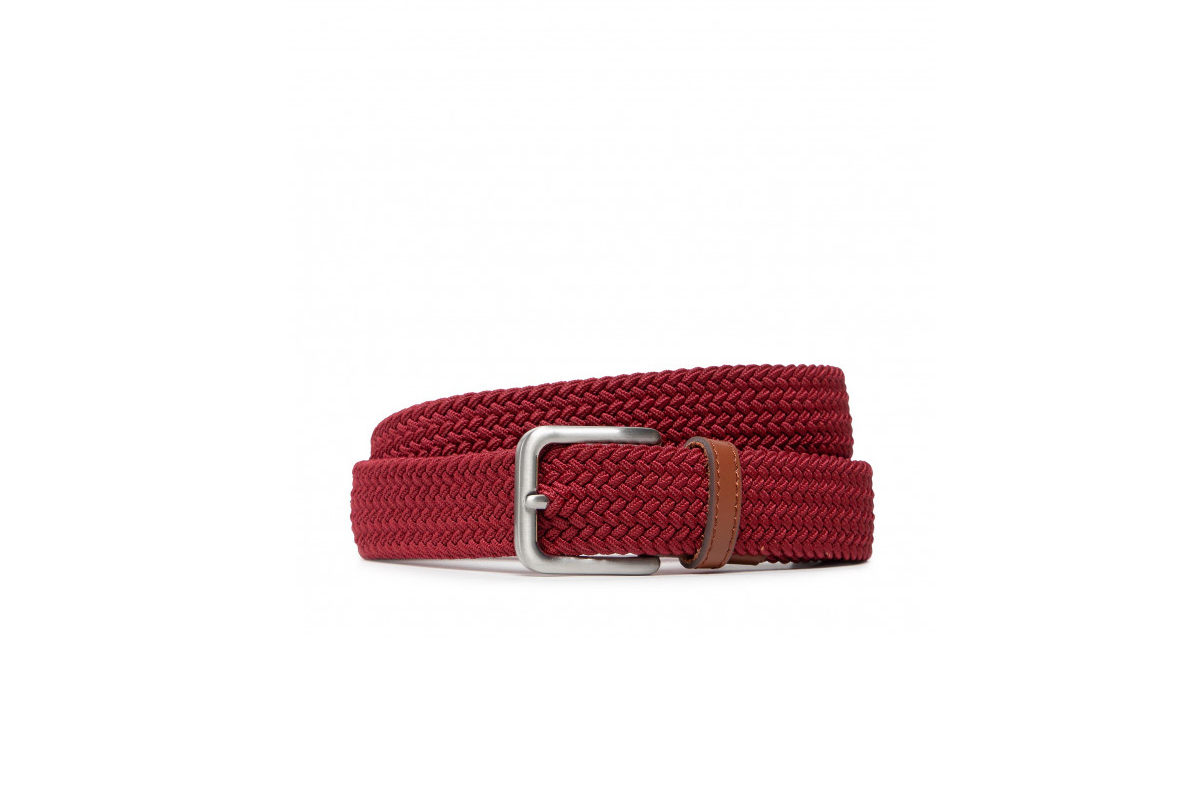 Jack And Jones Jacspring Woven Belt Noos (12118114 SYRAH) Κόκκινο
